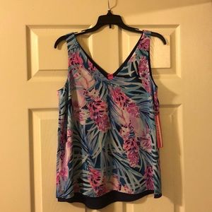 Lilly Florin sleeveless V-neck
